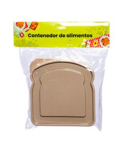 Sandwichera plástica compacta
