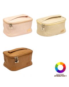 Cosmetiquera Love Peace práctica