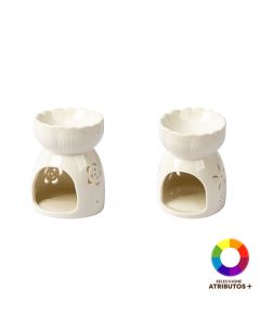 Quemador aromaterapia compacto