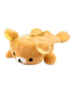 Cartuchera afelpada oso beige