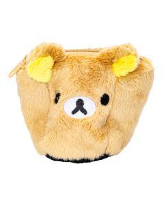 Monedero afelpado oso beige