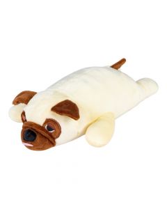 Peluche perro beige marrón
