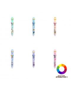 Lapicero Labubu 10 en 1