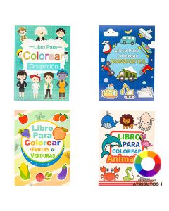 Libro para colorear 16 páginas