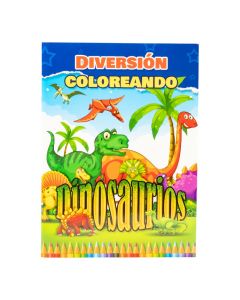 Libro colorear dinosaurios