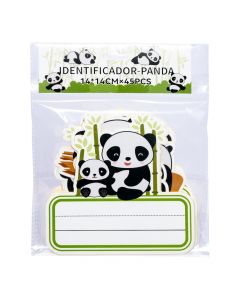Identificadores panda 45pcs