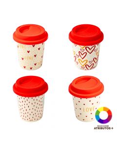 Taza porcelana elegante