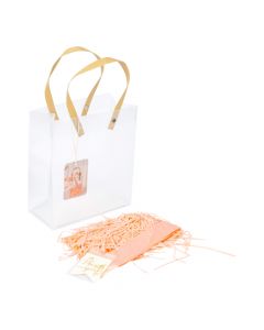 Bolsa plástica decoración coral