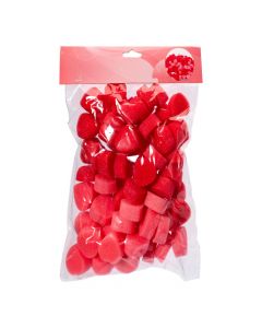 Corazón decorativo de espuma