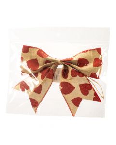 Lazo tela corazones surtido