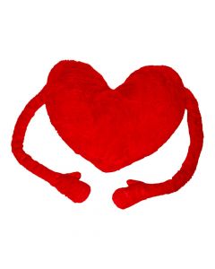 Almohada de corazón romántico