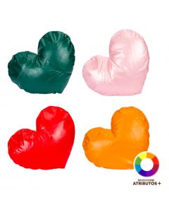 Almohadón figura corazón