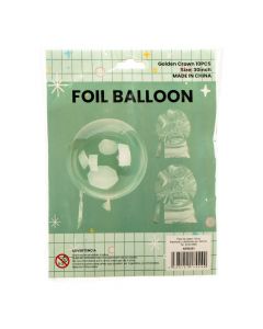 Globo plástico transparente 30p