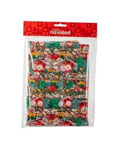 Bolsa plástica navideña grande