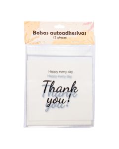 Bolsas autoadhesivas felíz día