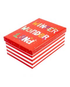 Caja navideña Winter Wonder Land