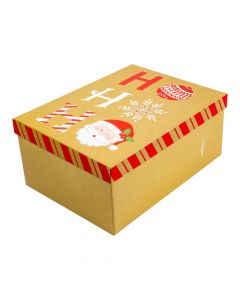Caja navideña Santa Ho Ho Ho