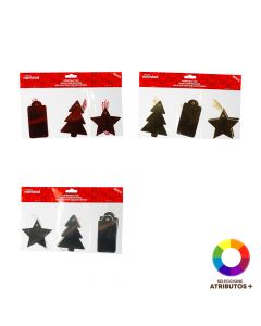 Colillas figuras navideñas