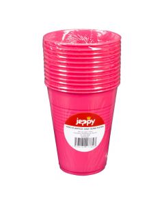 Vaso plástico color fucsia