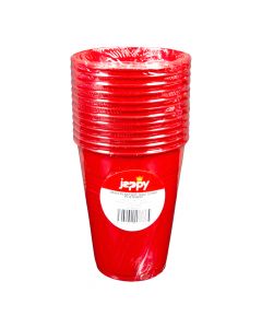 Vaso rojo 12oz