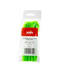 Cuchara verde limón, 12 unidades