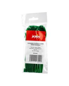 Cucharas verdes navidad