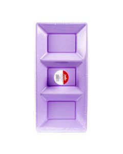 Bandeja rectangular lila