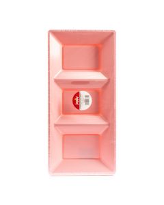 Bandejas plásticas con divisiones