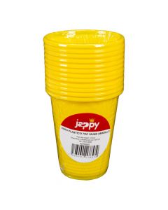 Vaso plástico amarillo 7oz