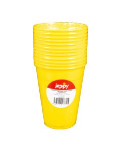 Vaso plástico color amarillo