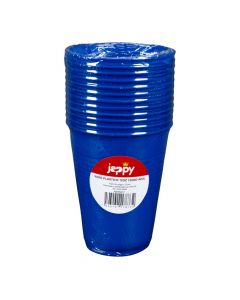Vaso plástico azul 12oz