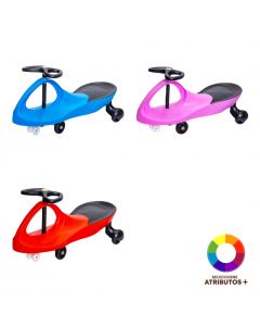 Carro plástico balancín