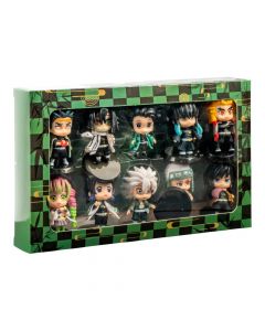 Figuras Demon Slayer 10 piezas
