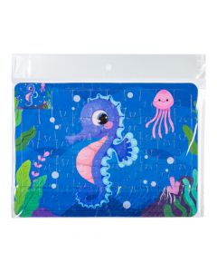 Rompecabezas caballito y medusa