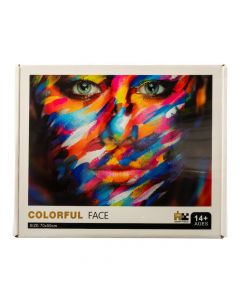 Rompecabezas Colorful Face