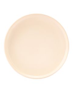 Plato porcelana beige 8 pulgadas