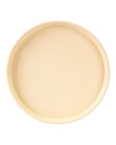Plato porcelana beige 775 pulgadas