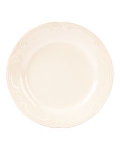 Plato porcelana blanco 8 pulg