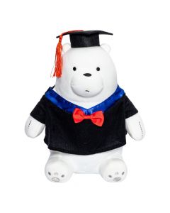 Peluche oso polar graduación