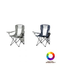 Silla plegable bicolor