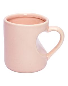 Jarra cerámica asa corazón