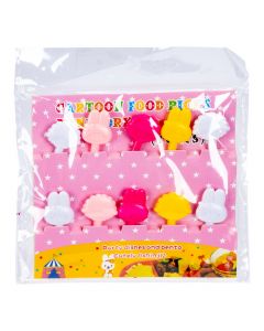 Tenedor frutas figuras animales