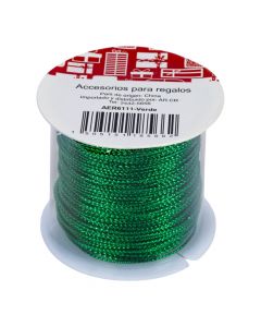 Cuerda tela 1mm verde