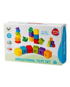 Bloques apilables dinosaurios