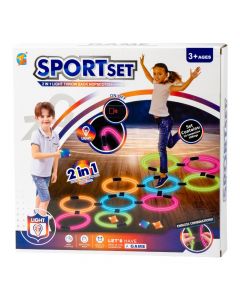 Set rayuela y sacos de arena