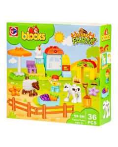 Bloques construcción 36 piezas