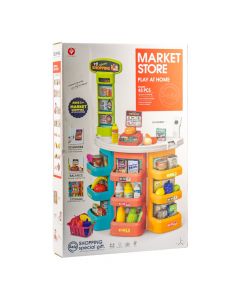 Juego mercado plástico 45 pzas