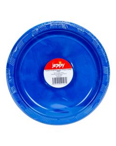 Plato plástico azul 7 pulgadas