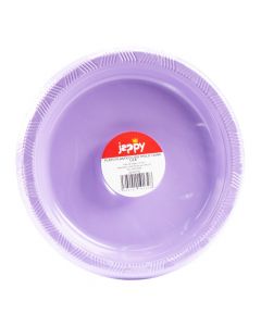 Plato plástico liso lila