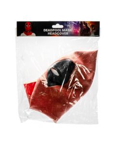 Máscara Deadpool rojo+negro